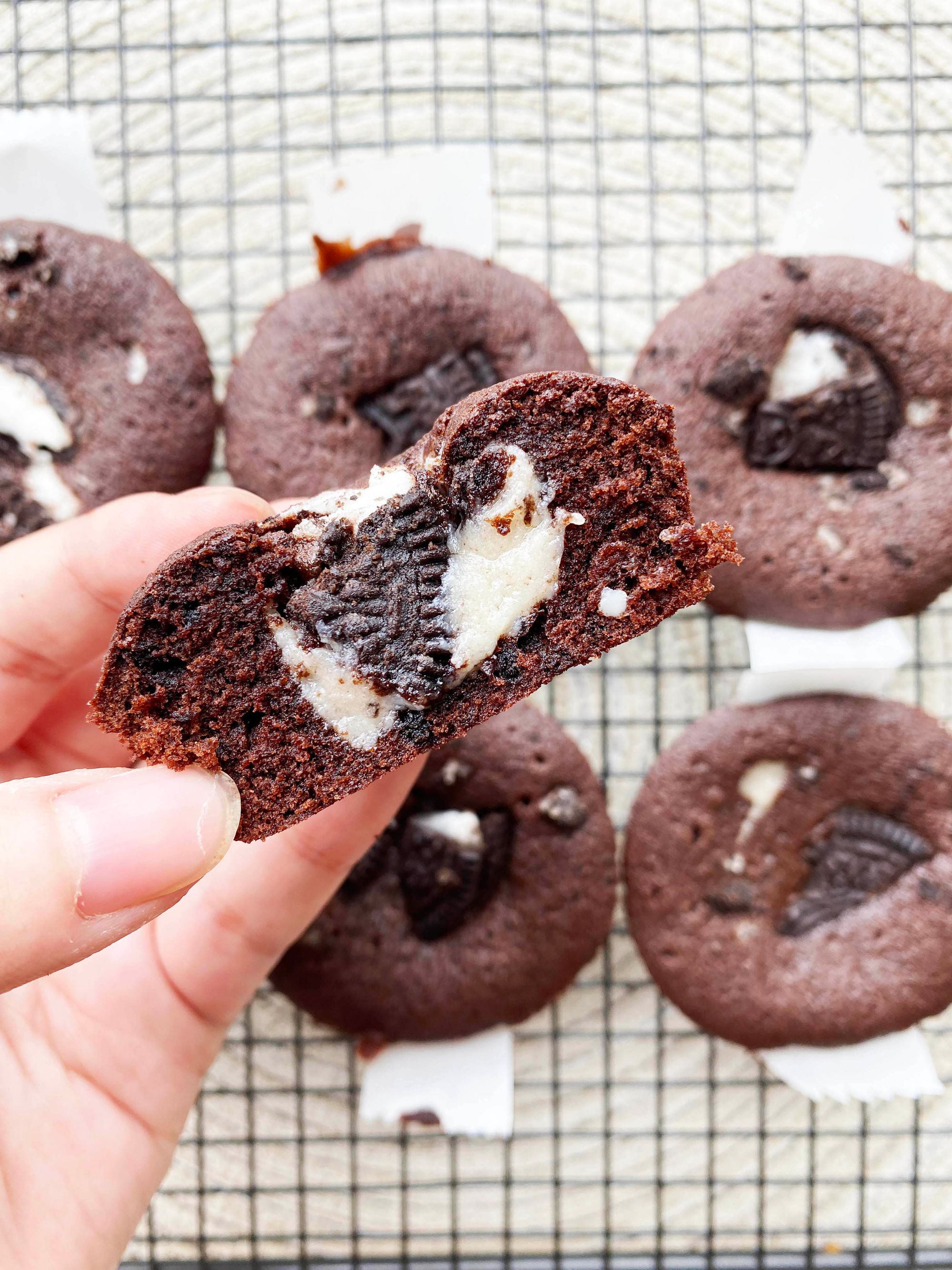 Oreo Cream Cheese Brownie