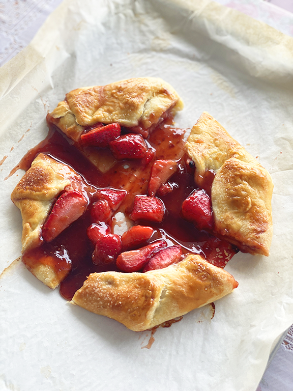 Strawberry Jam Galette